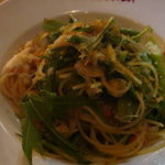 ラ・ベットラ・ダ・オチアイ - ずわい蟹と季節野菜、からすみアーリオ・オーリオ・スパゲッティーニ