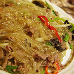 辰家 - チャプチェ（韓国春雨の炒め物）