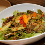 辰家 - 辰家サラダ（韓国風生野菜サラダ）