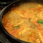 辰家 - キムチチゲ（自家製キムチ入り）