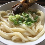 手打うどん たむら - かけうどん＆昆布天