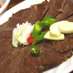 辰家 - スユク（牛肉の茹でもの）