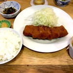 蓬莱屋 - ヒレカツ定食（2,980円）