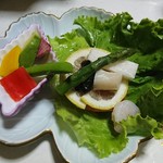 白船荘 新宅旅館 - サラダ