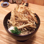 GAIA 食堂 - ゴボウ天そば(1300円)　※下北沢GAIA食堂の頃の画像です。