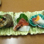 季の邸 鍋田川 - 旬のお魚を使ったお造り