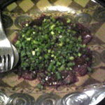 ワインと料理 Soleil　 - 鹿のカルパッチョ