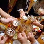 もつ焼き　エビス参 - カンパ～イ♪