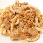 Giglio - パスタ+前菜+デザート 1900円 の千葉産地養鶏肉を白ワインで煮込んだソース シエナ伝統のパスタ "イ・ピーチ"