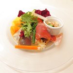 Giglio - パスタ+前菜+デザート 1900円 の前菜盛り合わせ