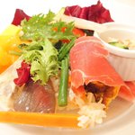 Giglio - パスタ+前菜+デザート 1900円 の前菜盛り合わせ