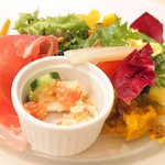 Giglio - パスタ+前菜+デザート 1900円 の前菜盛り合わせ