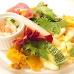 Giglio - パスタ+前菜+デザート 1900円 の前菜盛り合わせ