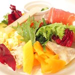 Giglio - パスタ+前菜+デザート 1900円 の前菜盛り合わせ