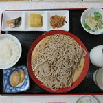 一休 - そば定食 600円(2017年8月)