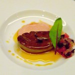 鉄板焼 銀杏 - フォアグラ