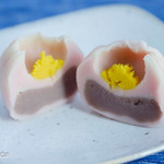 一幸庵 - 練り切り（断面）