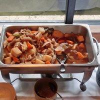 浅草むぎとろ 本店 - むぎとろバイキング 1000円 の野菜の煮物