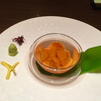 函館うに むらかみ 日本生命札幌ビル店 - 塩水バフンうに刺し (2268円)