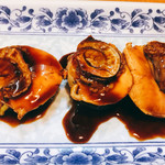 居酒屋 よってって - ほたて串焼き 380円。うーん。