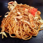 お好み焼 オモニ 本店 - ミックス焼きそば