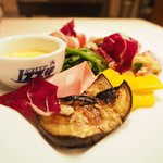 Giglio - パスタ+前菜+ドルチェ 1900円 の前菜盛り合わせ