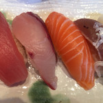 一遊 - 寿司のアップ①