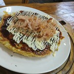 Okonomiyaki Shimada - オーソドックスな豚玉