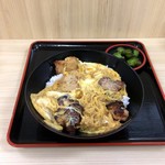 名代 箱根そば - 炭火焼きとり親子丼 340円（ ’17.08）
