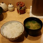 食彩一番 - 【ランチ】艶々で美味しいご飯