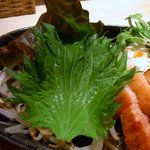 ワインちゃん 瓦・町・路・地 - 大葉です。大きいですよね。