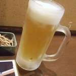 焼き鳥 福よし - 生ビール