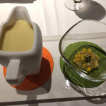 Gaucher - 季節のポタージュ
                                冷製コーンポタージュ