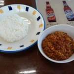 ベンガルカレー亭マンナン - ライス　マサラキーマカレー