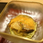 虎白 - 鮑と雲丹のそうめんに柚子のジュレ