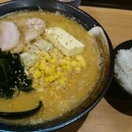 Ramen Daruma Ya - 味噌バターとライス