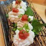 銘酒逸品　風来 - 牡丹鱧霜造り