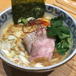 銀座 風見 - 酒粕濃厚そば