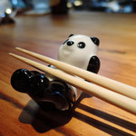 明道町中国菜 一星 - パンダちゃんの態勢がそれぞれ違います