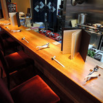明道町中国菜 一星 - カウンター席