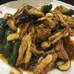 みょうが屋 - 刀根鶏の四川炒め物