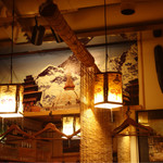 KB KITCHEN - アジアンな内装です。