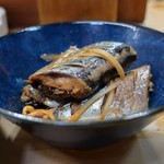 家庭料理 小川 - 秋刀魚の生姜煮