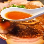 サバ６製麺所 - 中華そば（スープ）