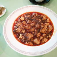 赤坂 四川飯店 - 陳麻婆豆腐1,260円。痺れる！
