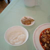 赤坂 四川飯店 - ご飯とザーサイ