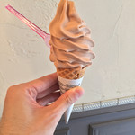 ジェラテリア アクオリーナ - ノッチョラートのジェラートソフト（640円）税込