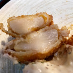 矢田かつ - 貝柱ホタテフライはほんのりレア～ෆ̈