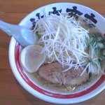 竹本商店 煮干センター アジト - 中華そば 塩：６９０円（税込）【２０１７年８月撮影】