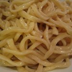 創麺業　磯部水産 - エビちゃん＆ブリちゃんつけ麺/麺